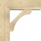 Ekena Millwork Legacy Block Rough Sawn Bracket w/ Offset Brace, Douglas Fir, 8"W x 26"D x 26"H BKT0806X26X26LEC05RDF - alternate 2